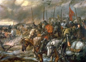 Morning_of_the_Battle_of_Agincourt,_25th_October_1415
